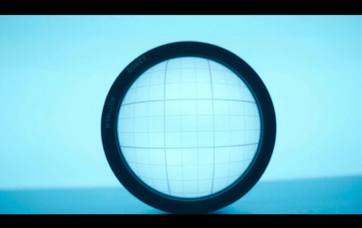 Digital transparency illustration